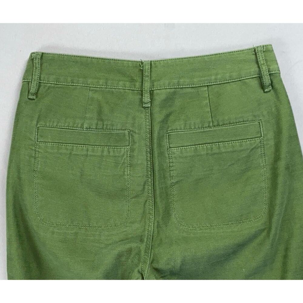 J Crew Re-Imagined BJ493 Patch Pocket Cotton Chambray Camp Pants . Women's 00 - Picture 5 of 5